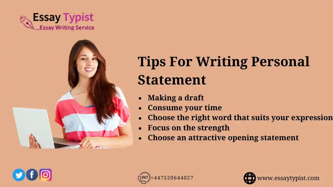 Tips for writing personal statement